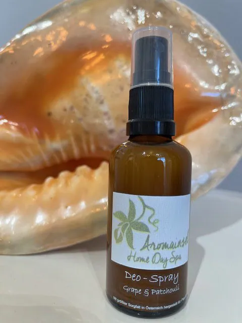 Deo-Spray Grape & Patchouli – 100 % natürlich, ohne Aluminium
