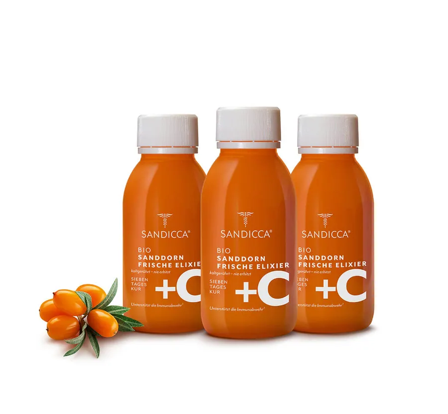 SANDICCA Bio-Sanddorn Frische-Elixier + C